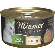Miamor Feine Filet in Sauce Thunfisch & Gemüse 85 g