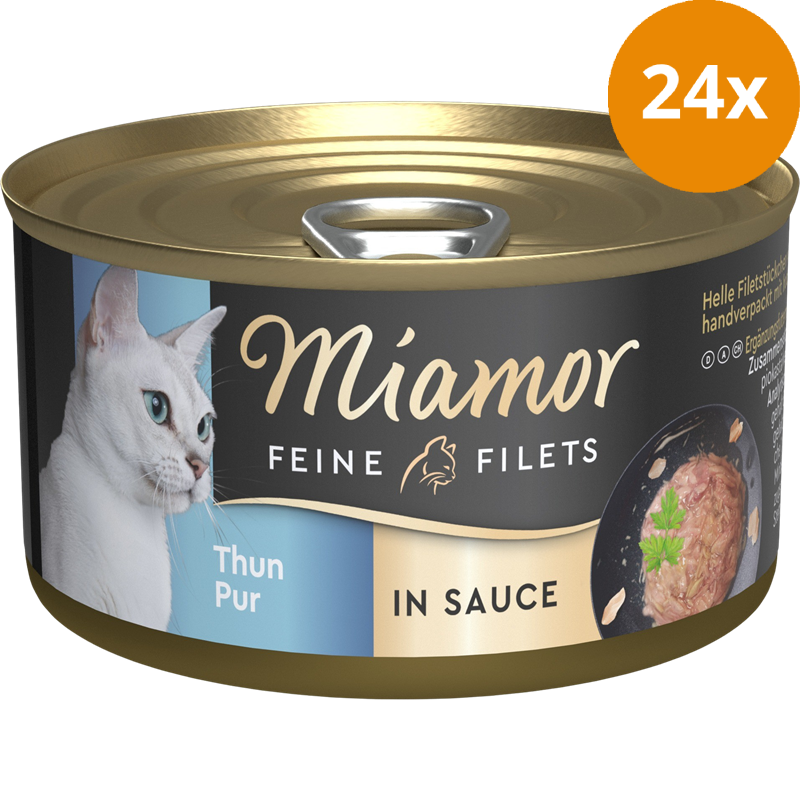 Miamor Feine Filet in Sauce Thunfisch Pur 85 g