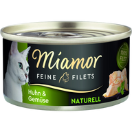 Miamor Feine Filet Naturell Huhn & Gemüse 80 g