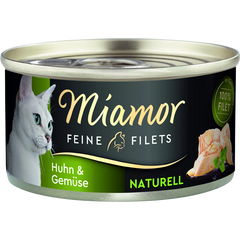 Miamor Feine Filet Naturell Huhn & Gemüse 80 g