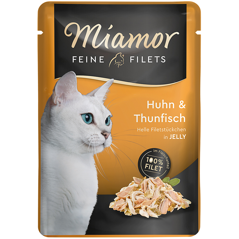 Miamor Feine Filets Huhn & Thunfisch 100 g
