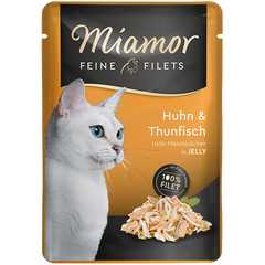 Miamor Feine Filets Huhn & Thunfisch 100 g