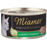 Miamor Feine Filets Naturelle Bonito-Thunfisch 80 g