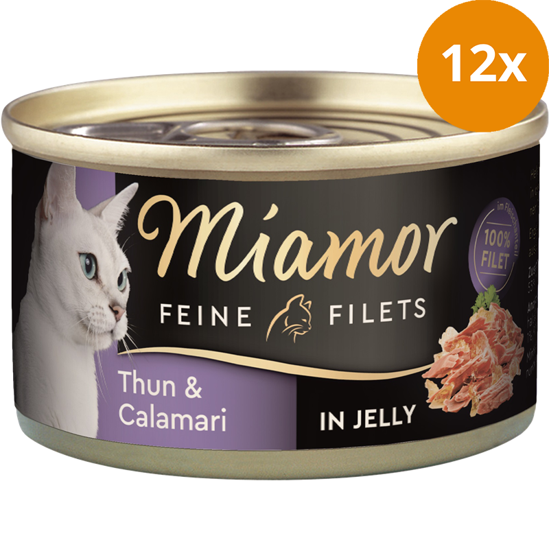 Miamor Feine Filets Thunfisch & Calamari 185 g