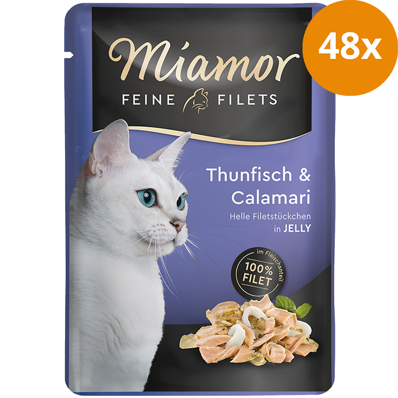 Miamor Feine Filets Thunfisch & Calamari 100 g