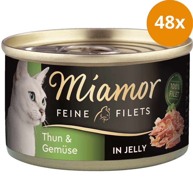 Miamor Feine Filets Thunfisch & Gemüse 185 g