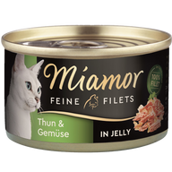 Miamor Feine Filets Thunfisch & Gemüse 185 g