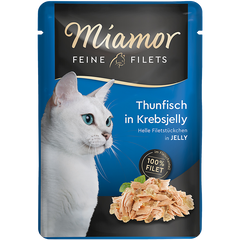 Miamor Feine Filets Thunfisch in Krebsjelly 100 g