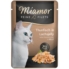 Miamor Feine Filets Thunfisch in Lachsjelly 100 g