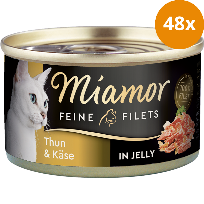 Miamor Feine Filets Thunfisch & Käse 100 g