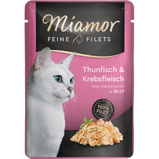 Miamor Feine Filets Thunfisch & Krebs 100 g