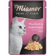 Miamor Feine Filets Thunfisch & Krebs 100 g