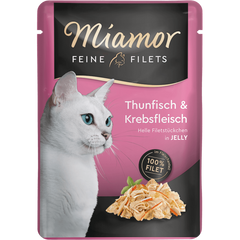 Miamor Feine Filets Thunfisch & Krebs 100 g