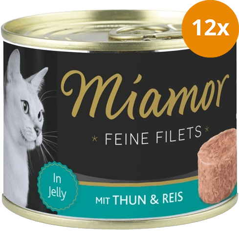 Miamor Feine Filets Thunfisch & Reis 185 g