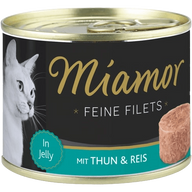 Miamor Feine Filets Thunfisch & Reis 185 g