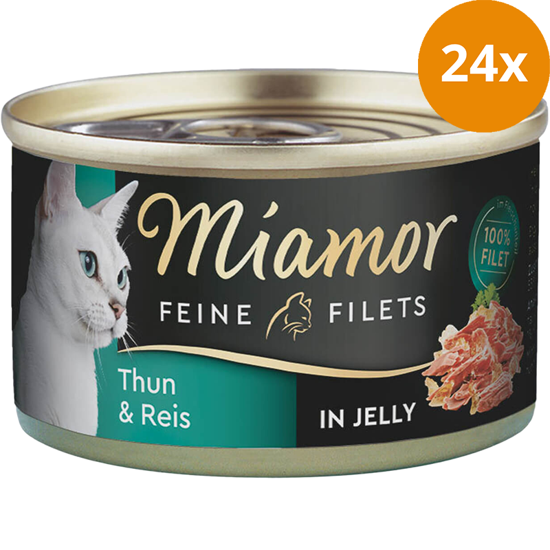Miamor Feine Filets Thunfisch & Reis 100 g