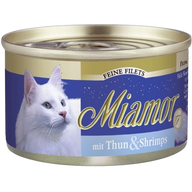 Miamor Feine Filets Thunfisch & Shrimps 100 g