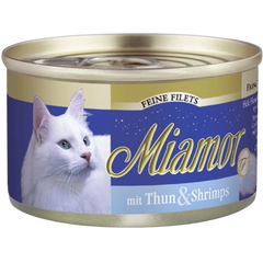 Miamor Feine Filets Thunfisch & Shrimps 100 g