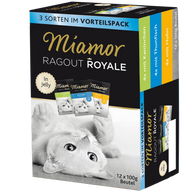 Miamor Ragout Royale in Jelly Multimix Kaninchen, Huhn & Thunfisch 1200 g