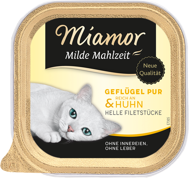 Miamor Milde Mahlzeit Geflügel & Huhn 100 g