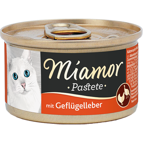Miamor Pastete in Dose Geflügel & Leber 85 g