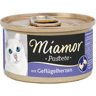 Miamor Pastete in Dose Geflügelherzen 85 g