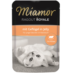 Miamor Ragout Royale in Jelly für Kitten mit Geflügel 100 g