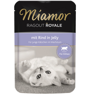 Miamor Ragout Royale in Jelly für Kitten mit Rind 100 g