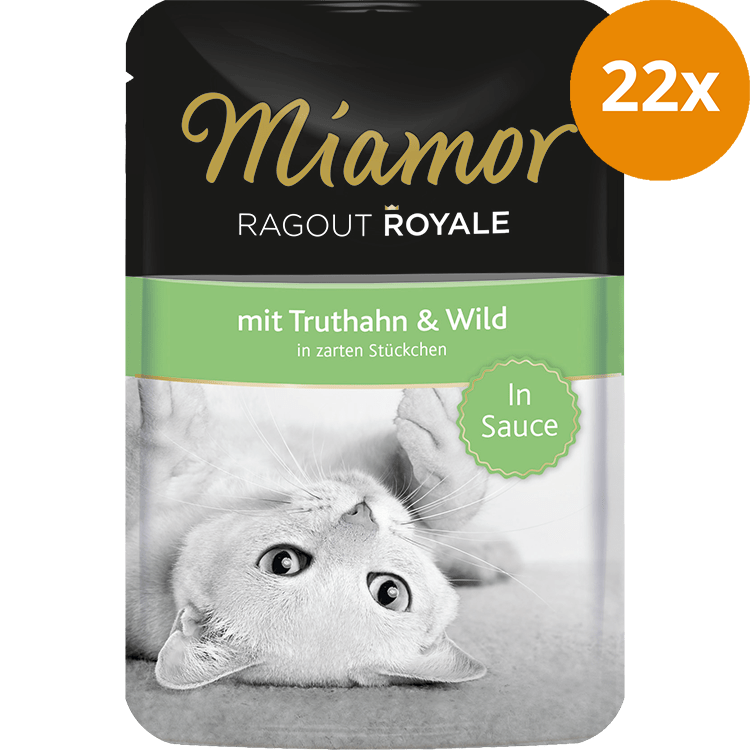 Miamor Ragout Royale in Sauce Truthahn & Wild 100 g
