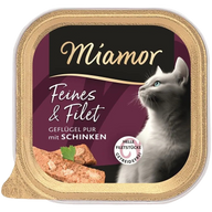 Miamor Schale Feines & Filet Geflügel Pur & Schinken