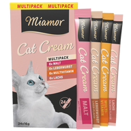 Miamor Snack Cream Vielfalt Multipack 24 x 16 g