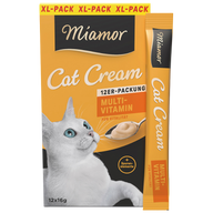 Miamor Snack Cream Multivitamin-Cream XL-Pack 12 x 16 g