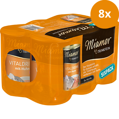Miamor Trinkfein Vitaldrink Huhn Sixpack 810 g