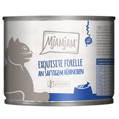 MjAMjAM Forelle an saftigem Hühnchen 200 g