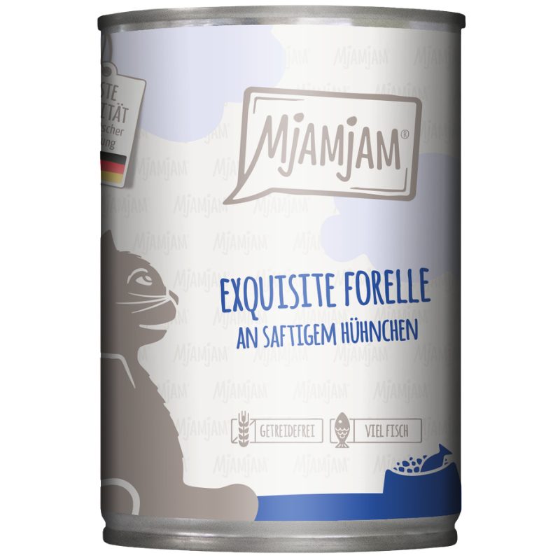 MjAMjAM Forelle an saftigem Hühnchen 400 g