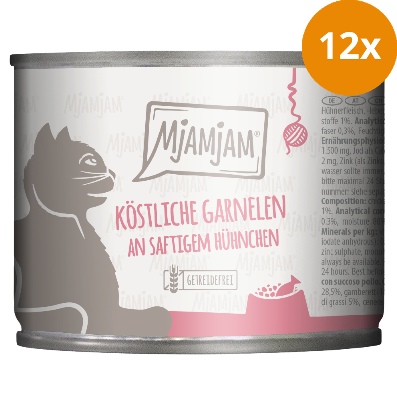 MjAMjAM Garnelen an saftigem Hühnchen 200 g