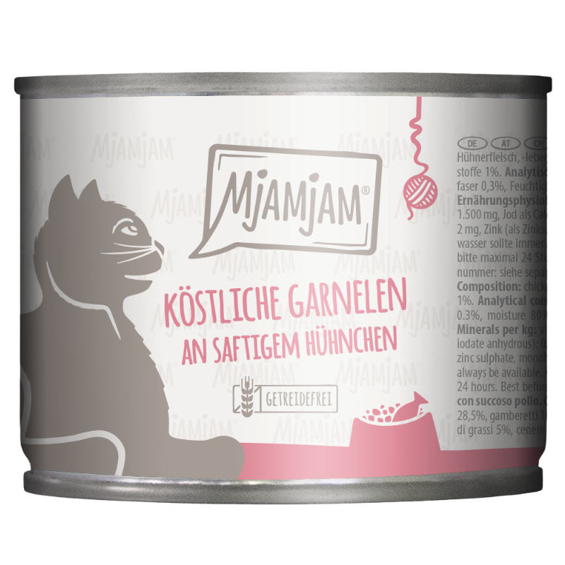 MjAMjAM Garnelen an saftigem Hühnchen 200 g