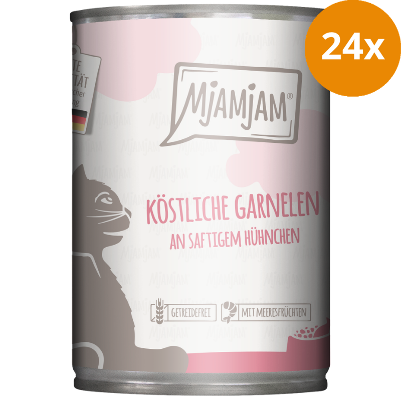 MjAMjAM Garnelen an saftigem Hühnchen 400 g