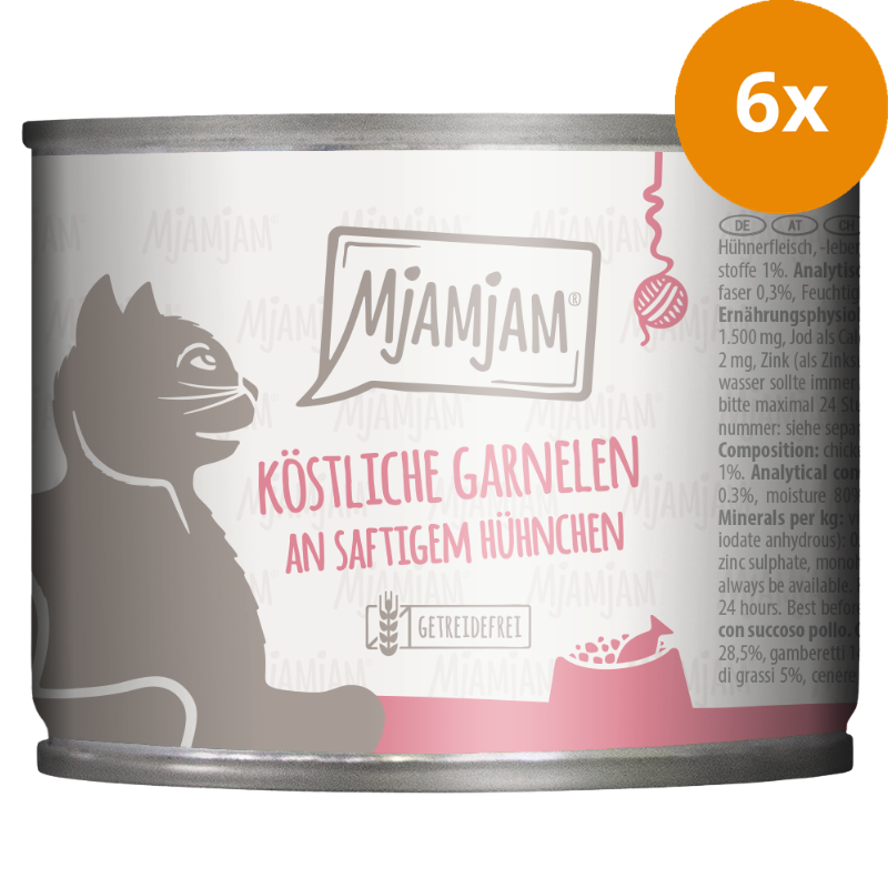 MjAMjAM Garnelen an saftigem Hühnchen 200 g