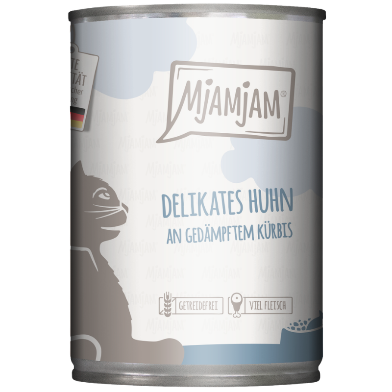 MjAMjAM delikates Huhn an gedämpftem Kürbis 400 g