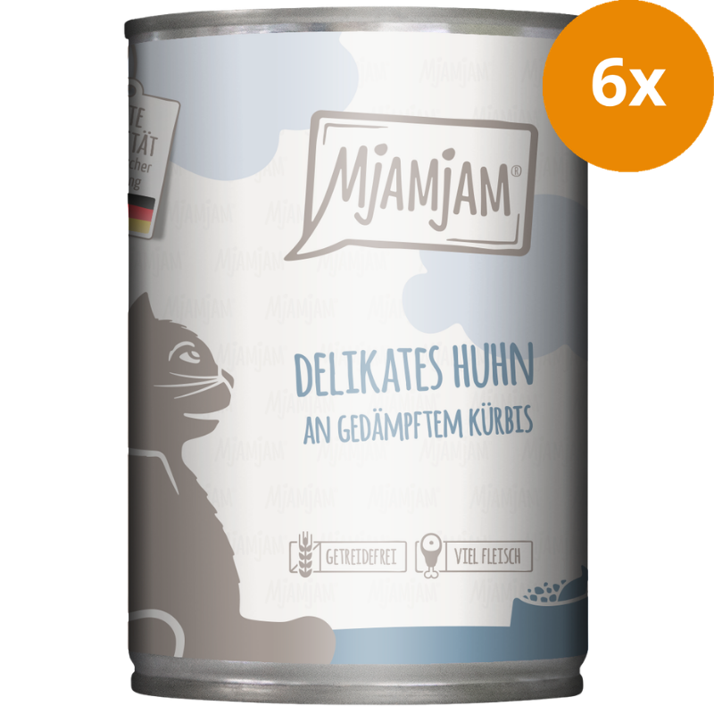 MjAMjAM delikates Huhn an gedämpftem Kürbis 400 g