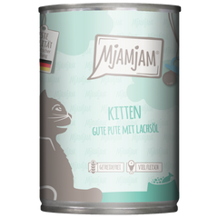 MjAMjAM Kitten gute Pute mit Lachsöl 400 g