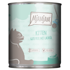 MjAMjAM Kitten gute Pute mit Lachsöl 800 g