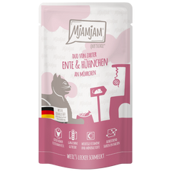MjAMjAM Quetschie DUO Ente + Huhn Möhre 125 g