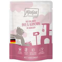 MjAMjAM Quetschie DUO Ente + Huhn Möhre 300 g