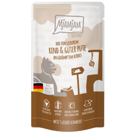 MjAMjAM Quetschie DUO Rind, Pute + Kürbis 125 g