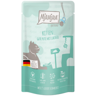 MjAMjAM Quetschie Kitten Pute mit Lachsöl 125 g