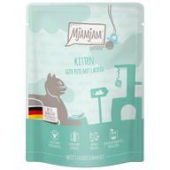 MjAMjAM Quetschie Kitten Pute mit Lachsöl 300 g