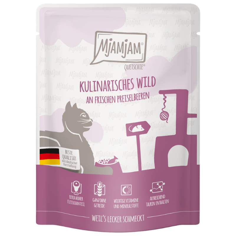 MjAMjAM Quetschie Wild an Preiselbeeren 300 g