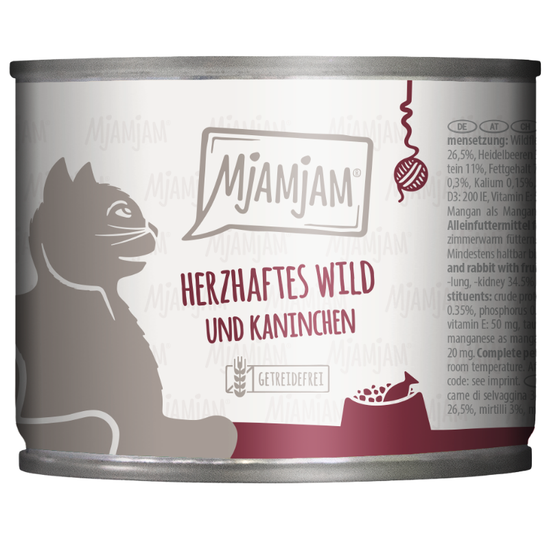 MjAMjAM Wild + Kaninchen 200 g